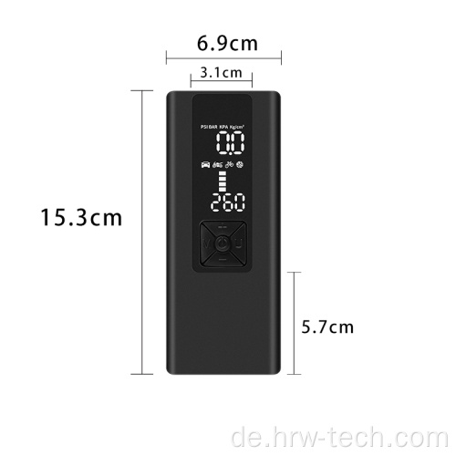 Tragbare 120-PSI-Luftkompressor-Reifenfüllpumpe